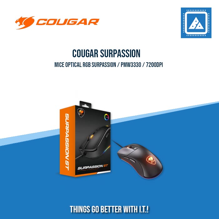 COUGAR MICE OPTICAL RGB SURPASSION / PMW3330 / 7200DPI COUGAR MICE OPTICAL RGB SURPASSION / PMW3330 / 7200DPI